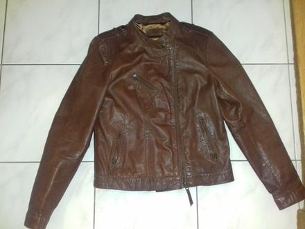 Kožená bunda, camaieu,l