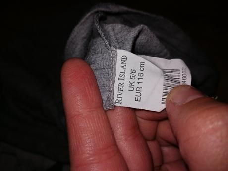 Sivé tričko, river island,116