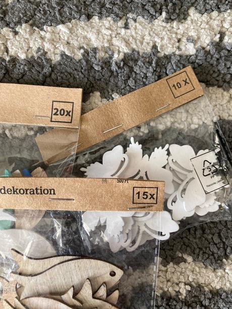 Drevené rybičky na tvorenie, 