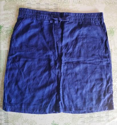 Dámska modrá sukňa, marks & spencer, marks & spencer,xl