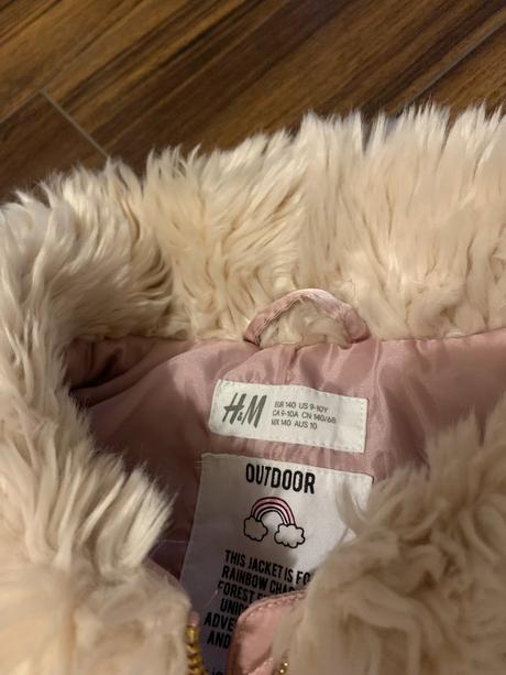 Prechodná bundička, h&m,140