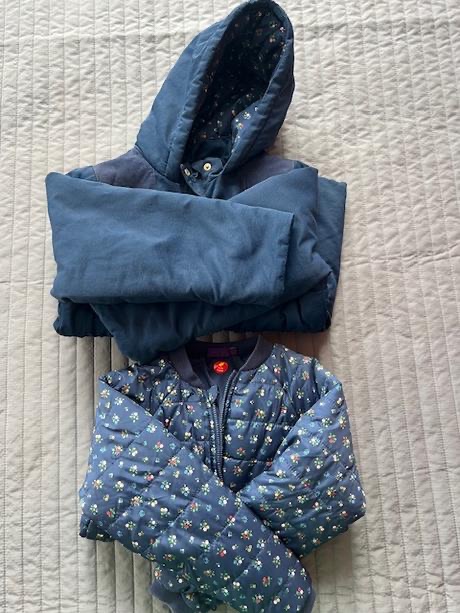 Zimná dievčenská bunda - 3v1, sergent major,122