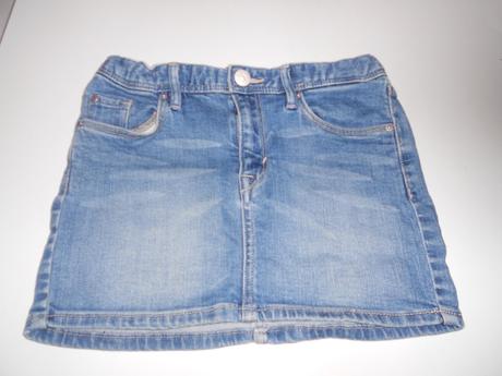 Dievčenská sukňa, denim,122
