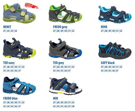 Protetika katalóg sandálky leto 2025, protetika,27 - 37