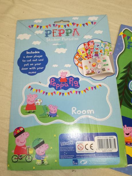 Peppa pig colouring / sticker / play pack nau19, 