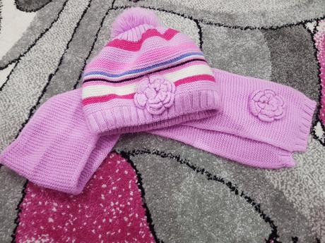 Čiapka a šál 12-18mesiacov, 86