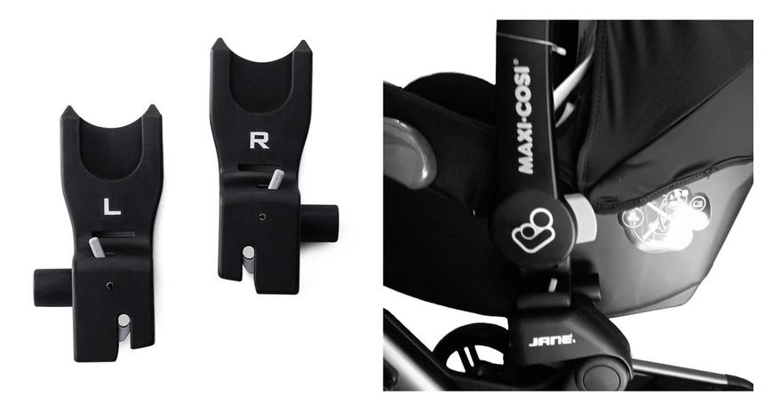 Univerzálne adaptéry pre kočíky Jané a Concord.