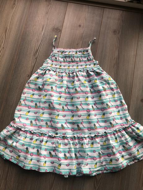 Letné šaty na ramienka, topolino,116