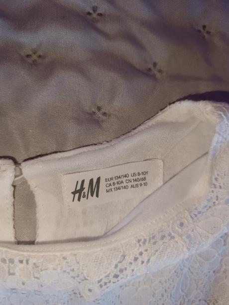 Slávnostné šaty, h&m,134