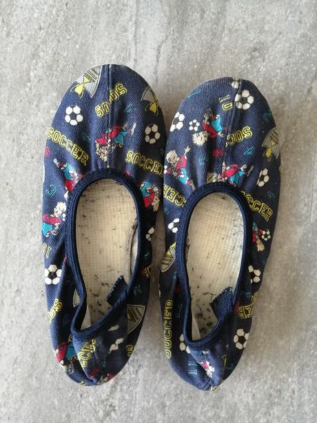 Plátené cvičky soccer v 28, vd 18,8 cm, 28