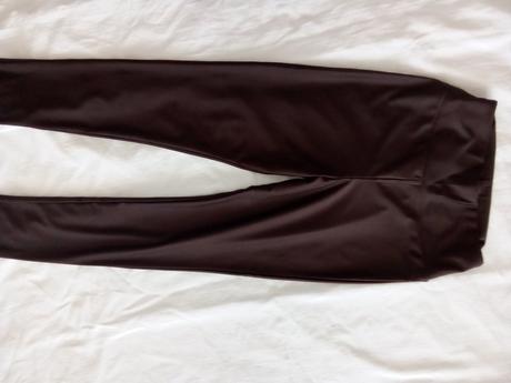 Tmavohnede legíny s/m, s