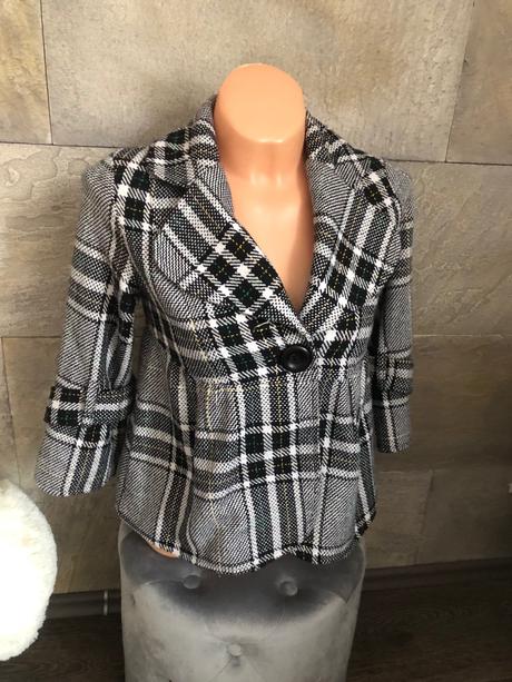 Bik bok károvaný kabatik s, s