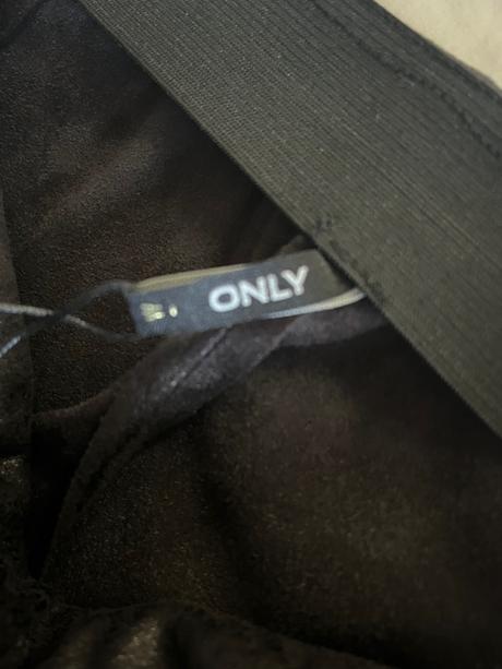 Only sukňa umelý semiš vel.m, only,m
