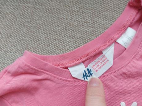 Tricko "v hlave - radost" h&m 110/116, h&m,110