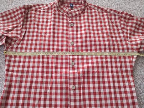 Kockovaná košeľa s dlhým rukávom, l