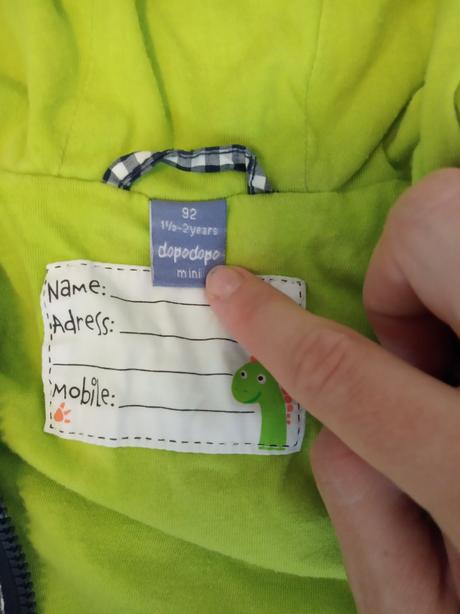 Detská bunda, dopodopo,92