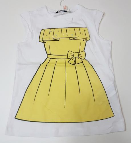 Dievčenské tričko krátky rukáv s kamienkami (92), original marines,92