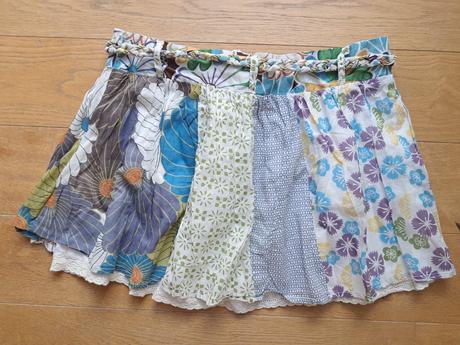 Vzorovaná podšitá letná sukňa desigual veľkosť 44, desigual,44