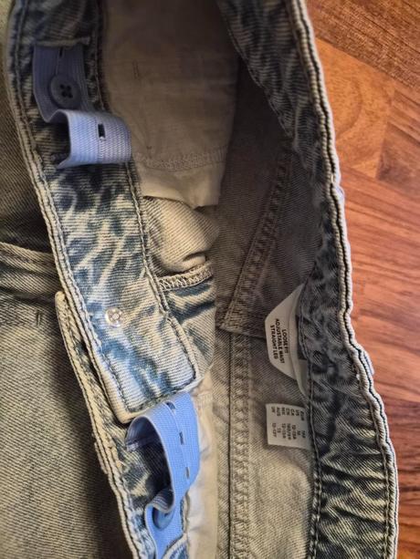 H&m nové rifle 158, h&m,158