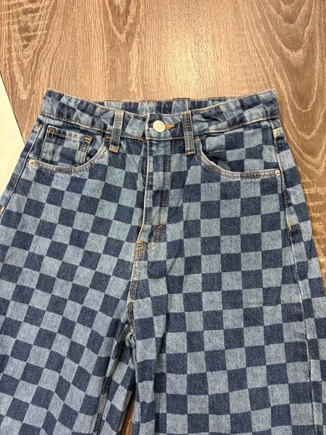 H&m dievčenské štylove široké rifle č.152, h&m,152