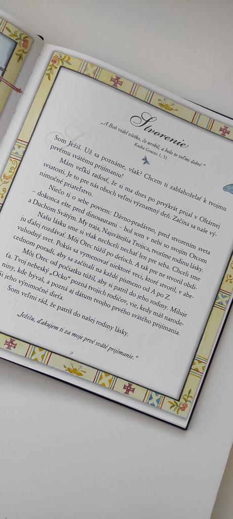 Moje prvé sväté prijímanie,