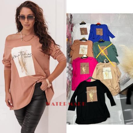 Dámske tričko s dlhým rukávom, l