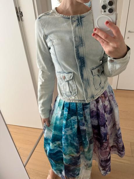 Štýlová rifľovka, promod,s