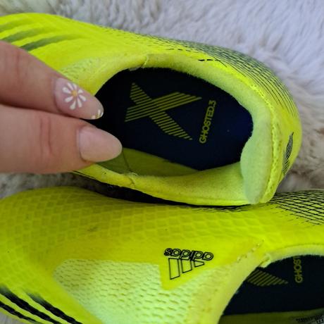 Detské neónové adidas kopačky, adidas,27