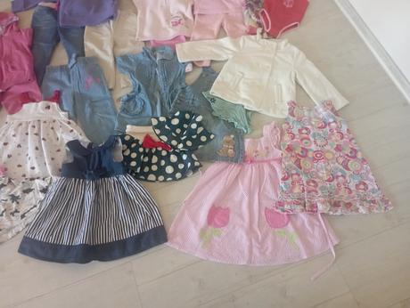 Balík oblečenia od 1 do 2 rokov, 86–98