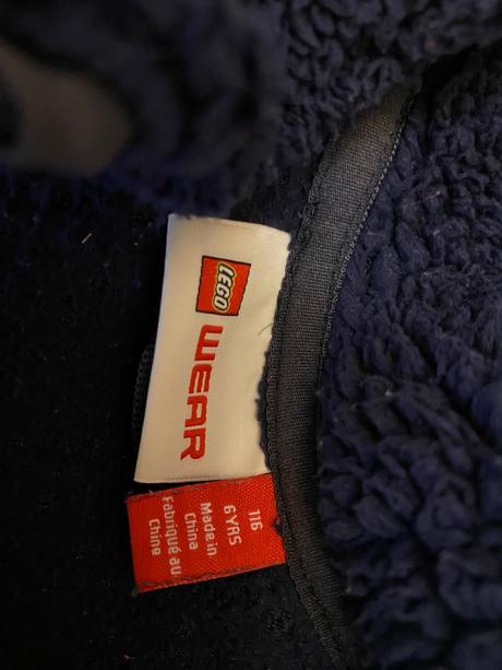Mikina lego wear huňatá, lego,116