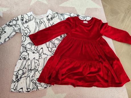 Bambi šaty zateplené, disney,104