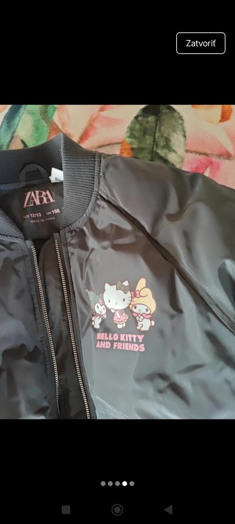 Detská bunda bomber, zara,152