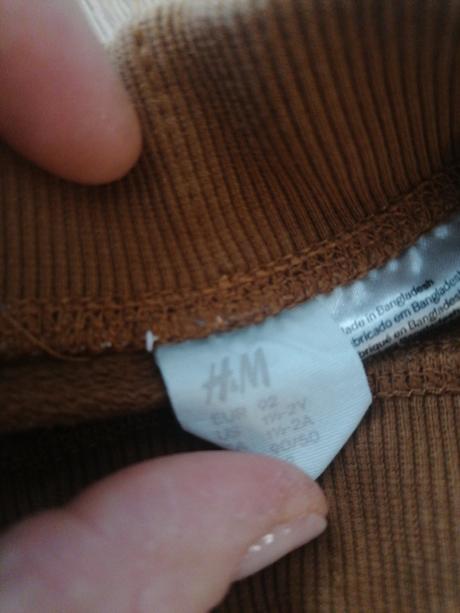 Tepláky, h&m,92
