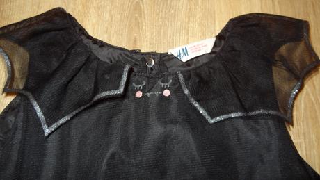 Halloween šaty h&m 128, 