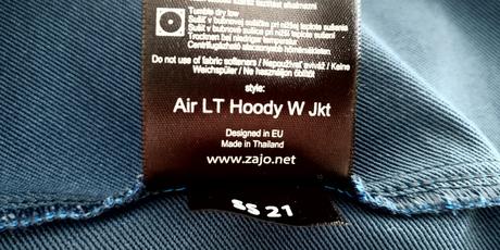 Softshellová bunda zajo air lt hoody w jkt, veľ. m, zajo,m