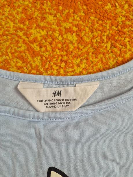 Šaty s jednorozcom, h&m,134