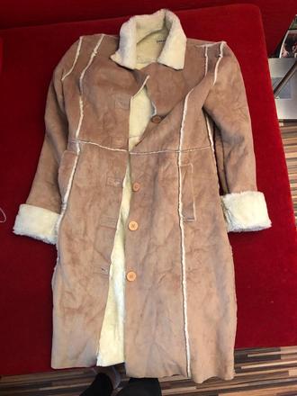 Kožušinový kabát, terranova,s