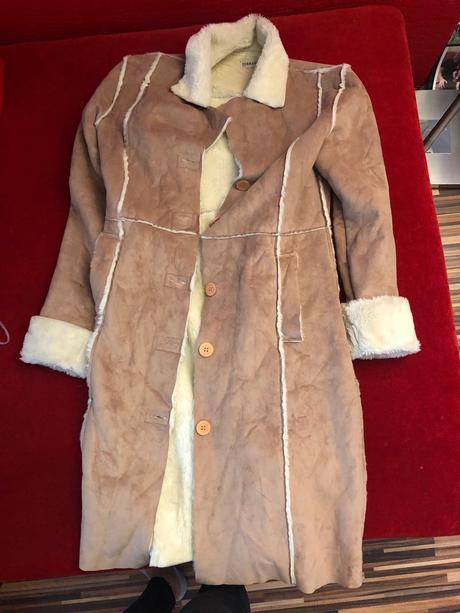 Kožušinový kabát, terranova,s
