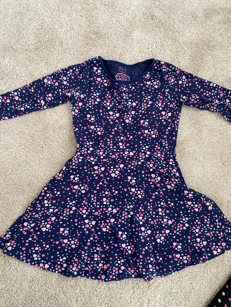 Šaty s dlhým rukávom, h&m,134