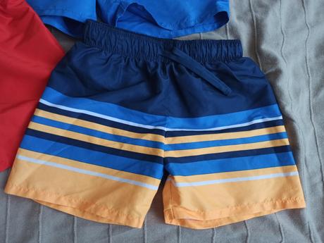 4x plavecké šortky, h&m,116