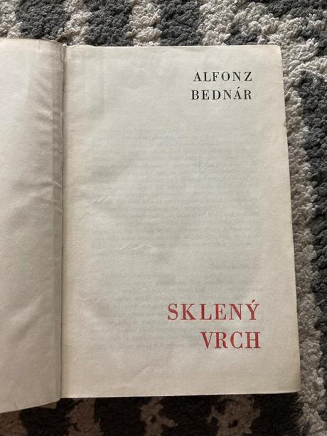Alfonz bednár sklený vrch (1963), 
