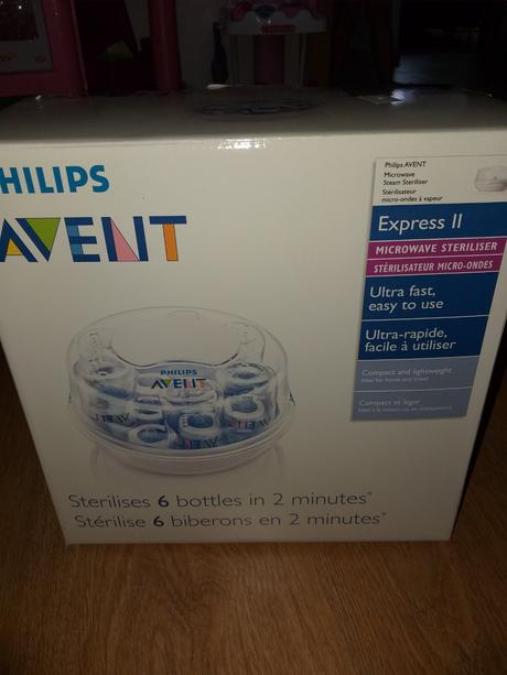 Sterilizator avent do mikrovlnky, avent