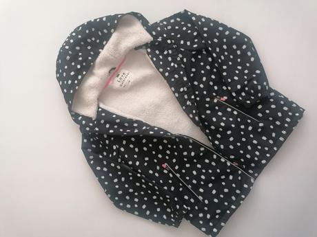 Nepremokavý dievčenský kabátik, f&f,152