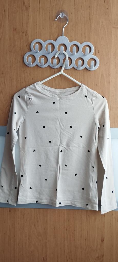 Balík tričiek h&m s dlhým rukávom, 140–152