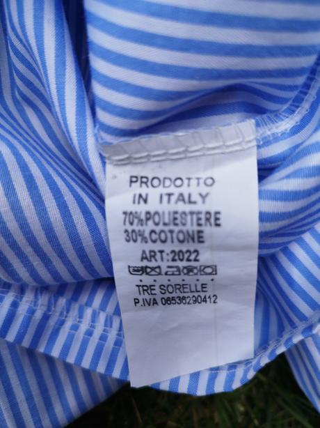 Blúzka s čipkou made in italy, m