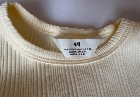 Nadherne satocky 1x oblecene v skolke, h&m,98