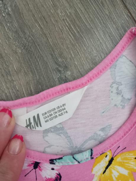 Šaty, h&m,122