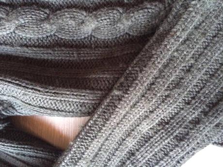 Mango hrubý sveter, mango,m