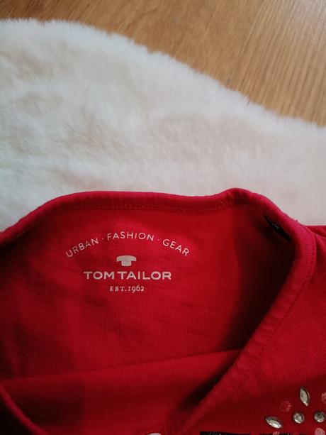 Dievčenské tričko dlhý rukáv tom tailor, tom tailor,104
