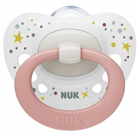 Nuk silikónový cumlík signature family love 0-6m,, nuk